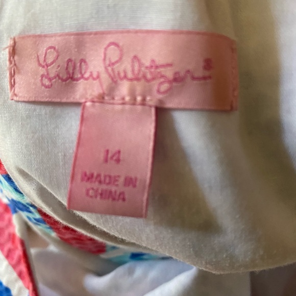 Lilly Pulitzer Resort White She She Shells (GIRLS) - Picture 3 of 3
